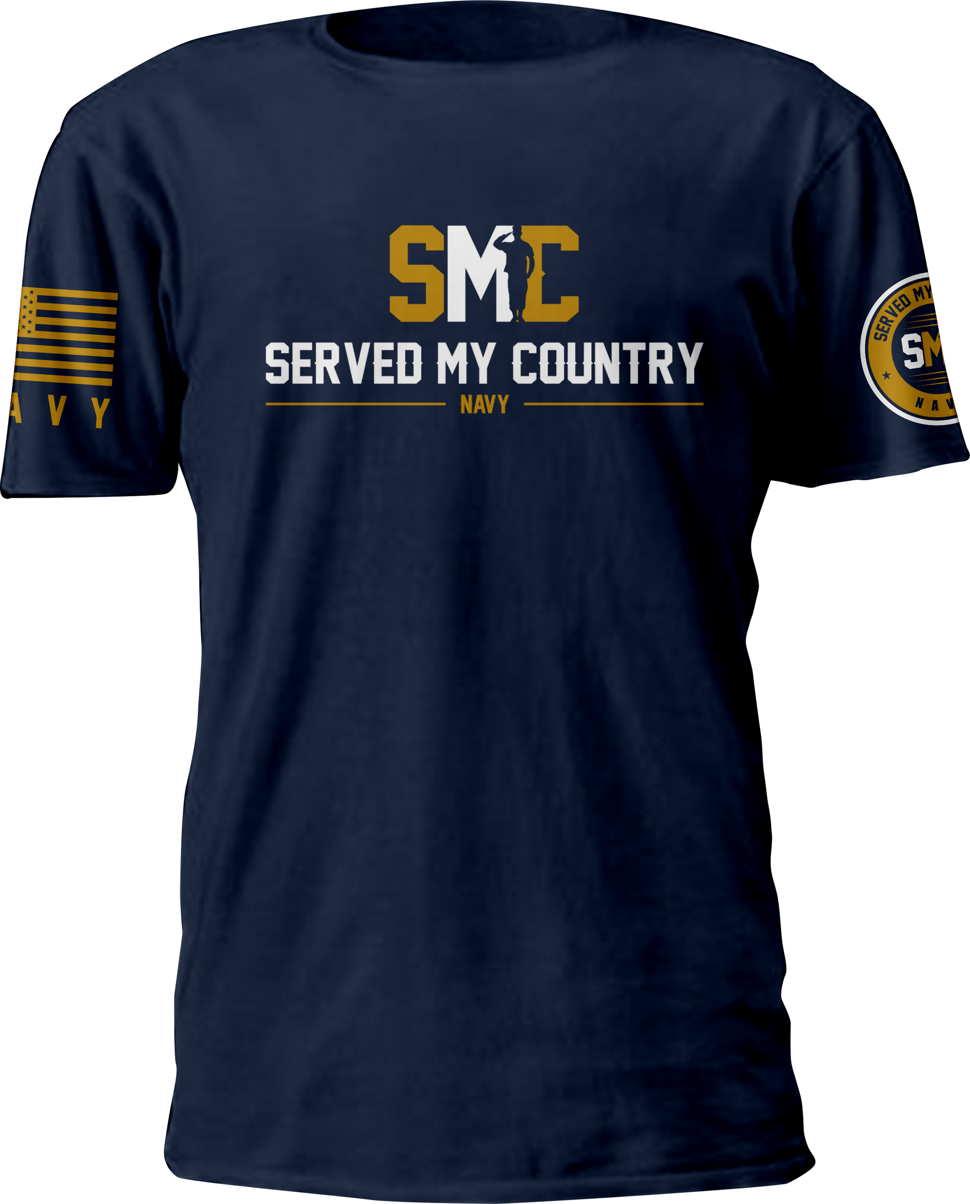 SMC Navy T-Shirt